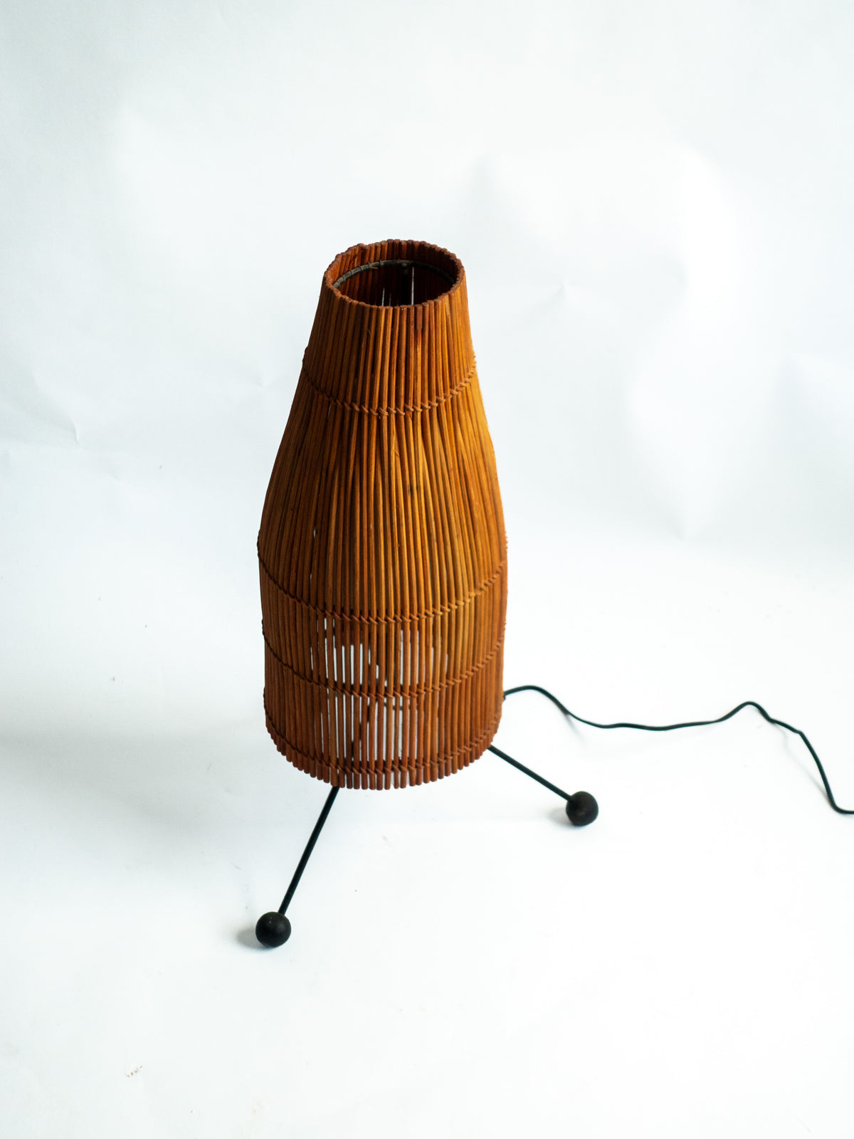 Tony Paul Fish Trap Table Lamp, photo 2