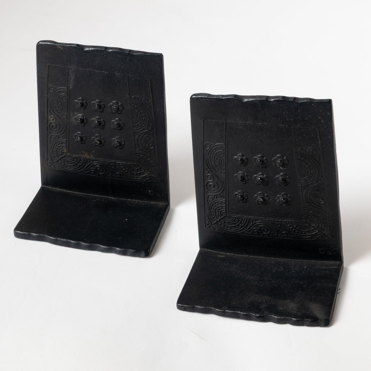 Japanese Cast Iron Bookends