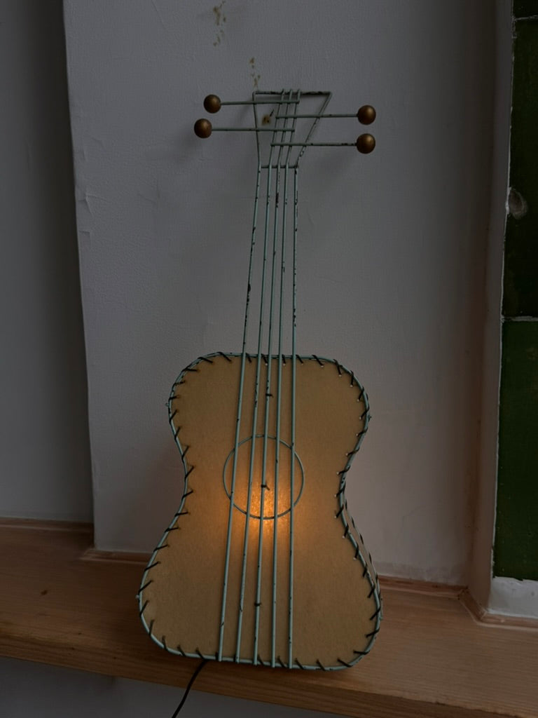 Frederick Weinberg Guitar Table Lamp, photo 6