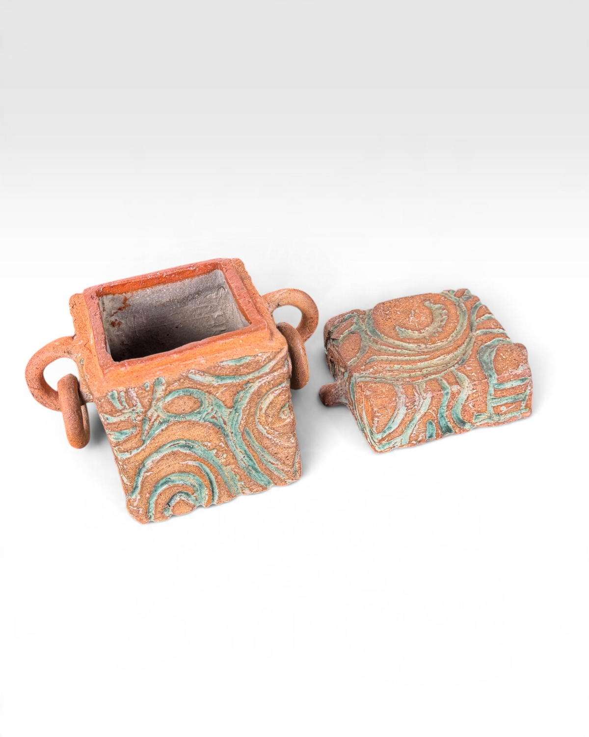 Handbuilt Ceramic Lidded Box