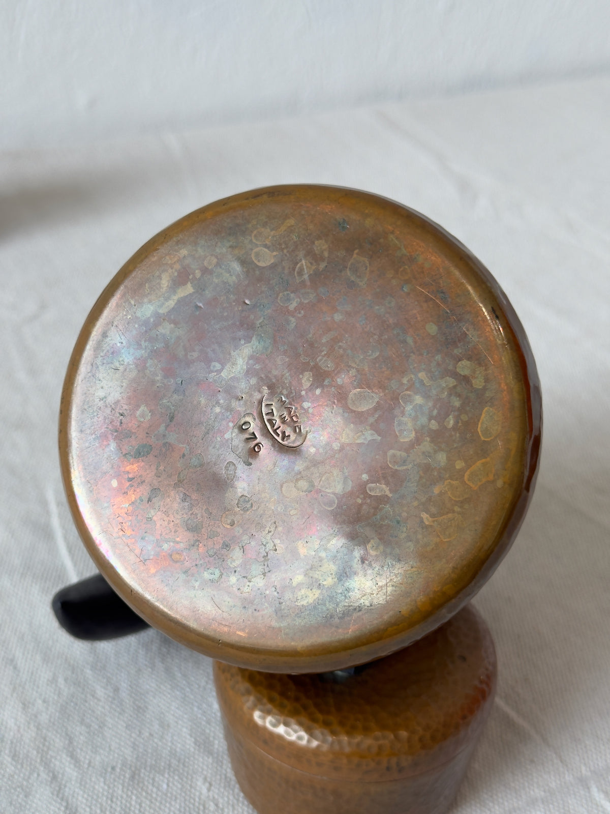 Karl Hagenauer Style Hammered Copper Coffee Set, photo 5