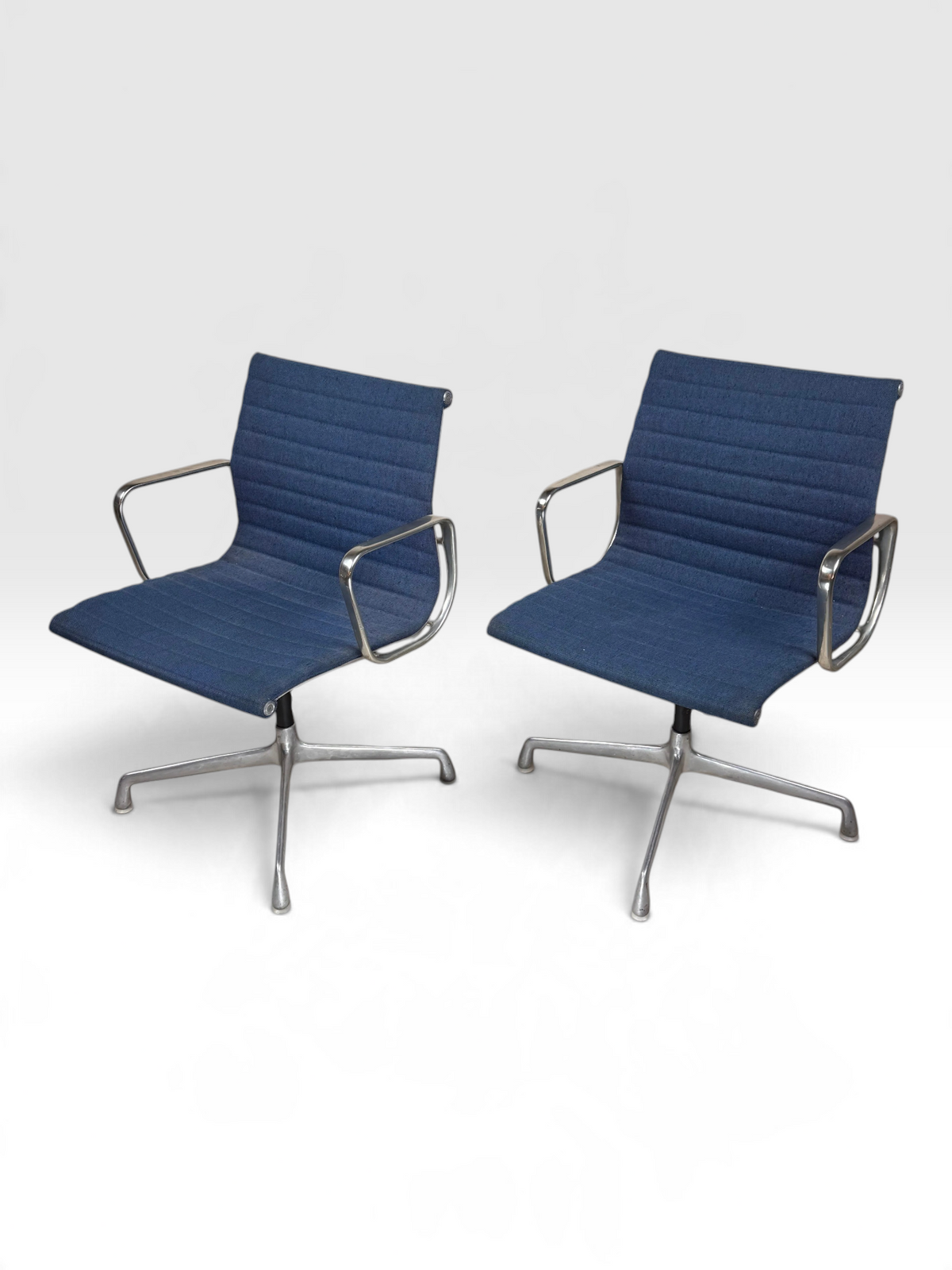 Eames Aluminum Group Side Chairs
