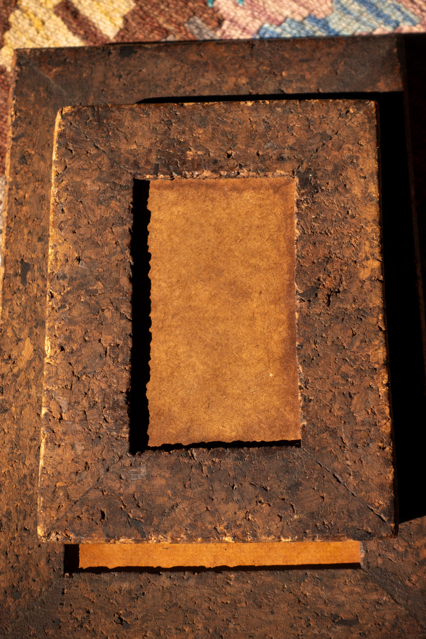 Jon Matin Mosaic Cork Tray & Box Set