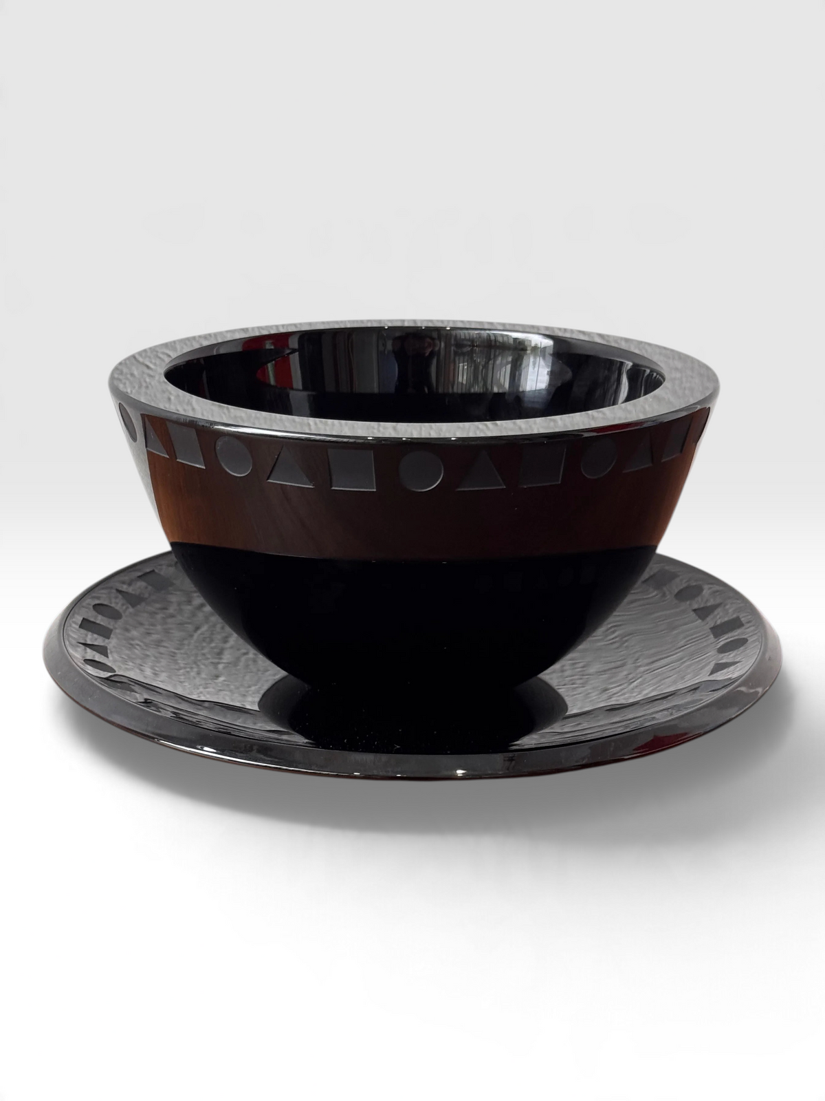 Ward Bennett Sengai Bowl and Plate Set